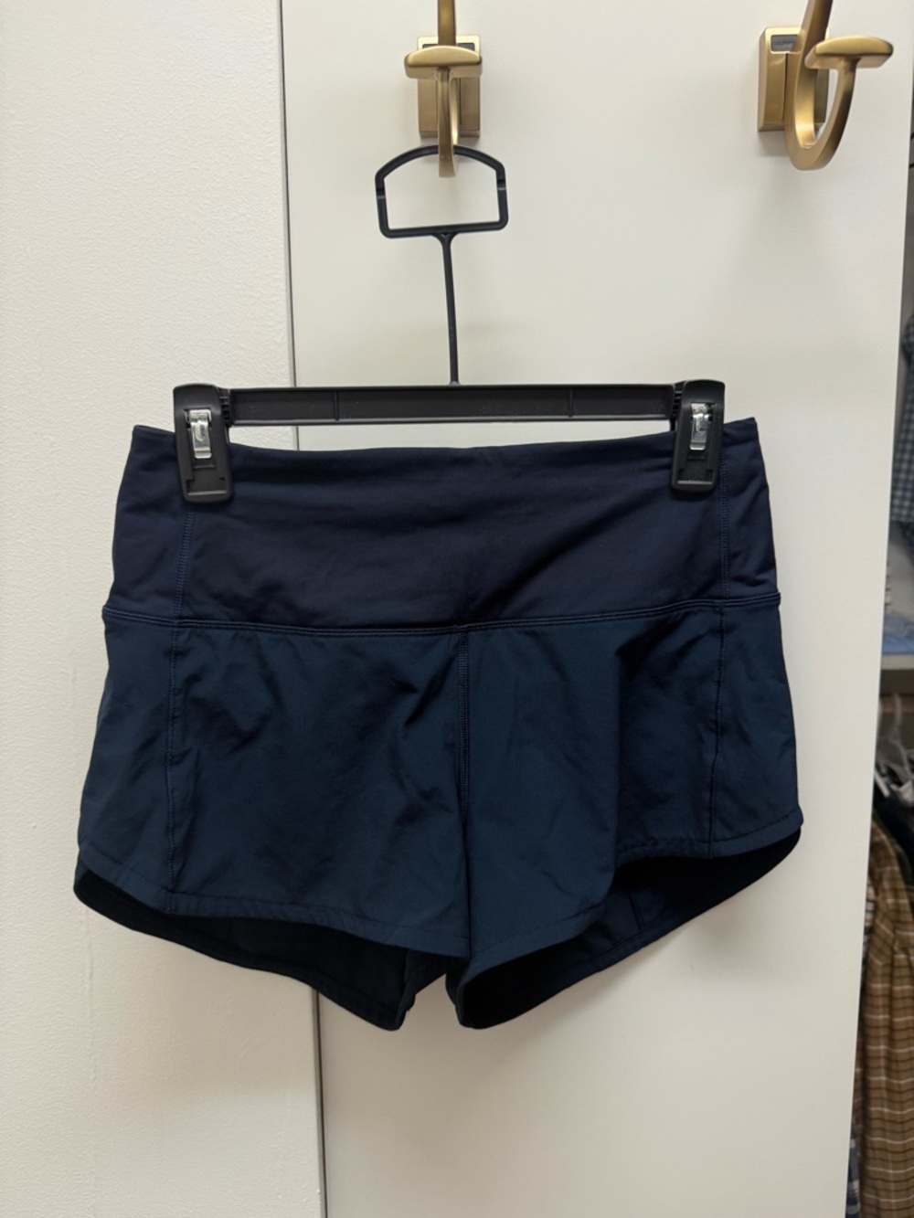Lululemon Speed Up Size 4 Navy High-Waist 2.5” Inseam